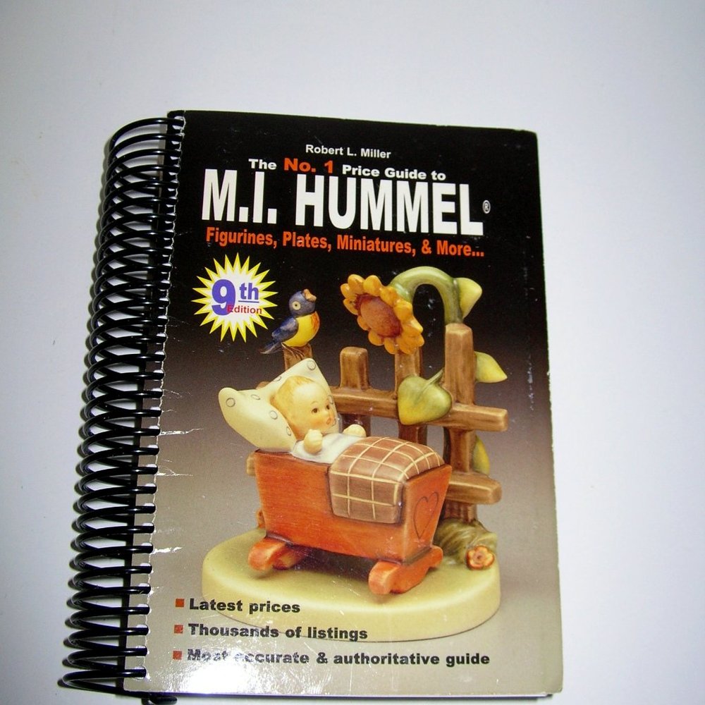 No 1 Price Guide M I HUMMEL FIGURINES PLATES & More SPIRAL BOOK 9TH ED Signed O